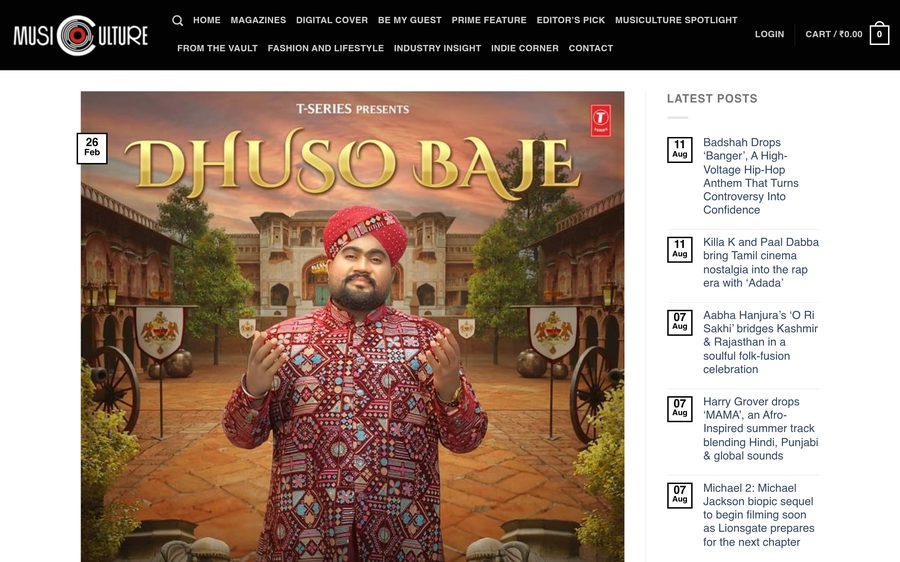 MusiCulture: Moti Khan's Dhuso Baje crosses 10 million views