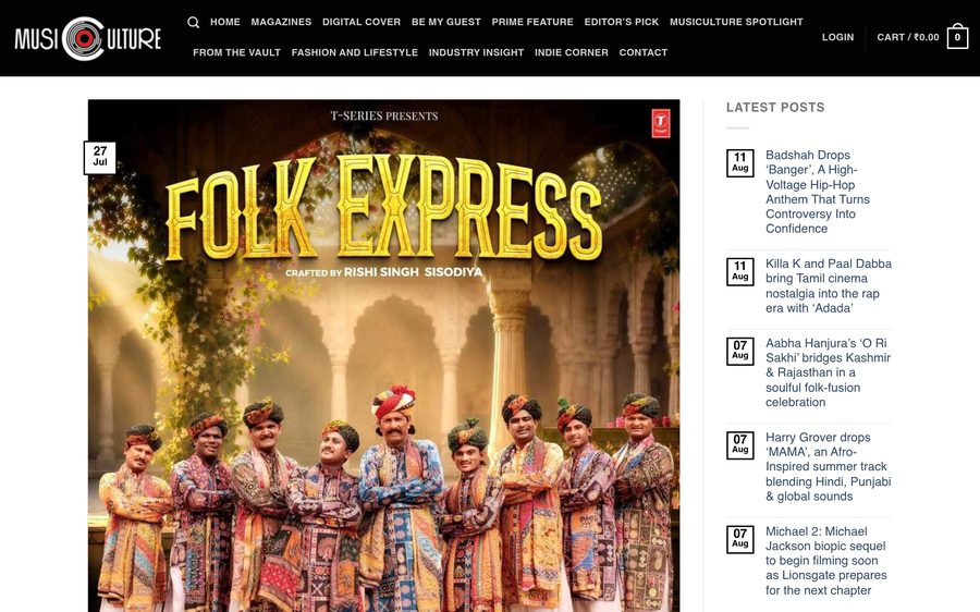 MusiCulture: Folk Express by Ismail Khan Langa Group